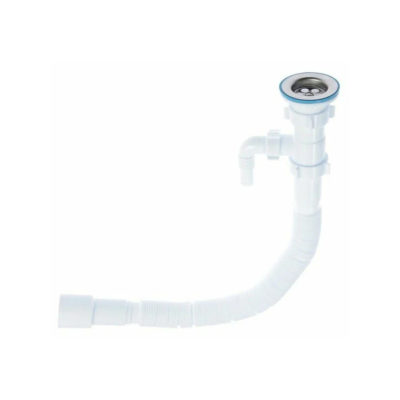 G118 Сифон Ани гофр. с отв.с/м удл. 1 1/2 40*50