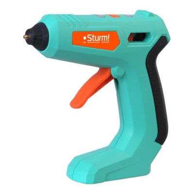 GG0715A Пистолет клеевой 15Вт аккум. Д-7мм Sturm