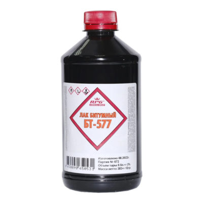 Лак кузнечный битумный RPG 5 л.