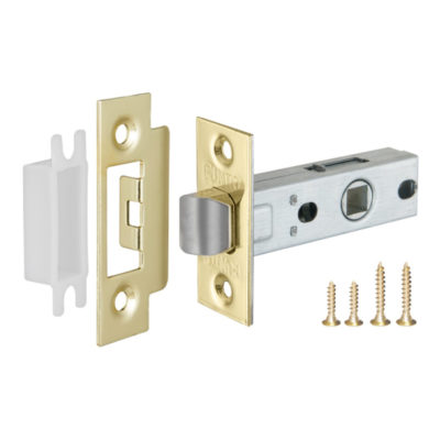 Защелка врезная L45-8 GP золото PUNTO