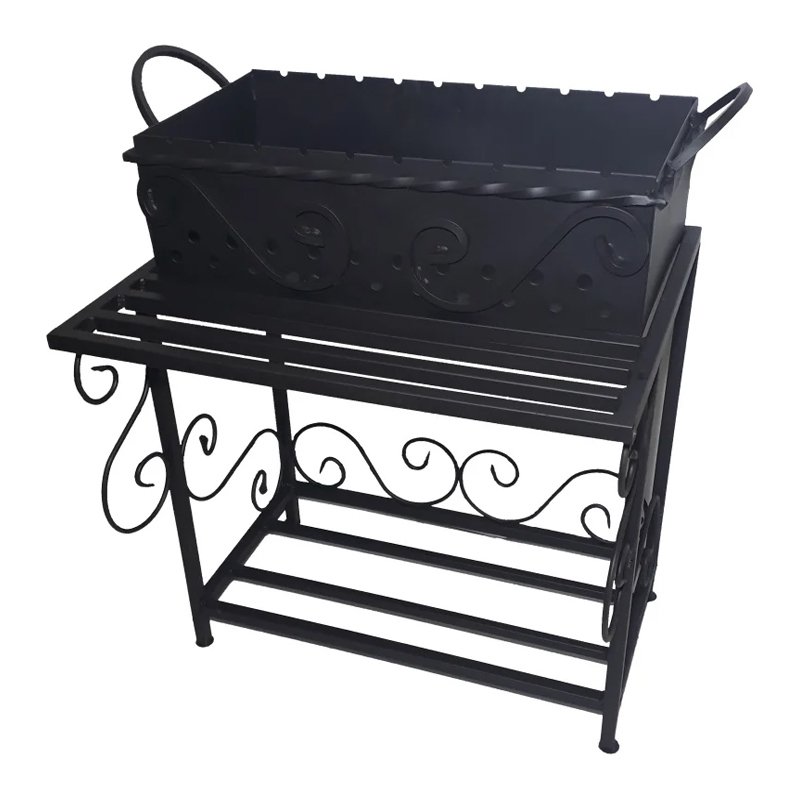 Мангал МС-13 (0.66х0.52х0.8м) - ДисконтСтрой.рф Мангал МС-13 (0.66х0.52х0.8м)