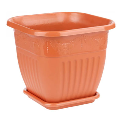 Горшок-кашпо 5 л Лозанна квадратный