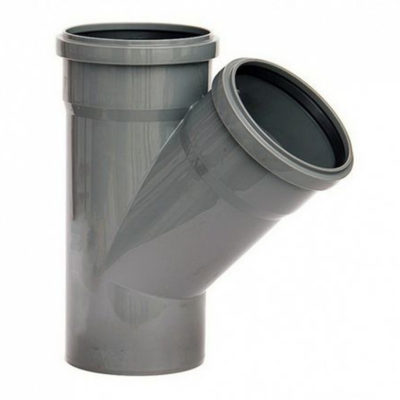 Тройник ПП "СерПласт" Д 110х110 (45*)