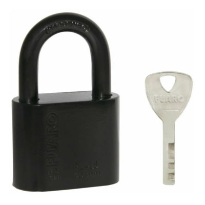 ЗАМОК НАВЕСНОЙ PL-15-40 BLACK ДИСК 4КЛ.