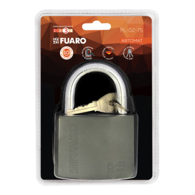 ЗАМОК НАВЕСНОЙ PL-02-38 АНГЛ 3КЛ.