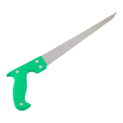 Ножовка выкружная пластиковая пистолетная рукоятка шаг зуба 3мм