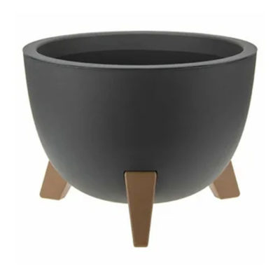 Кашпо 12 л графит Флориан