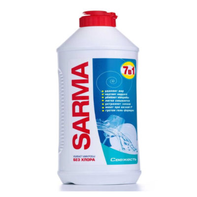 Средство д/мытья посуды Sarma Свежесть 500 мл