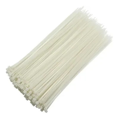 Хомуты пластиковые белые 200*2