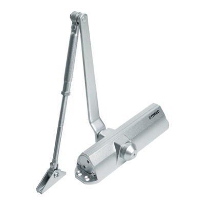 Доводчик дверной DC20-5/TS-68 AL до 110кг FUARO