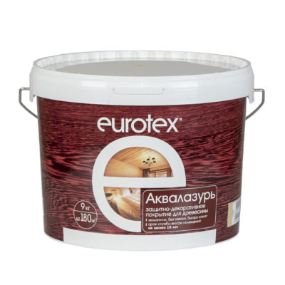 Пропитка декоративная ЕВРОТЕКС Ваниль 9кг (водн.осн.)