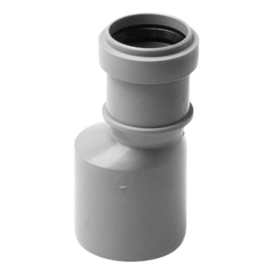 Переход Д32*50 эксцентрический серый