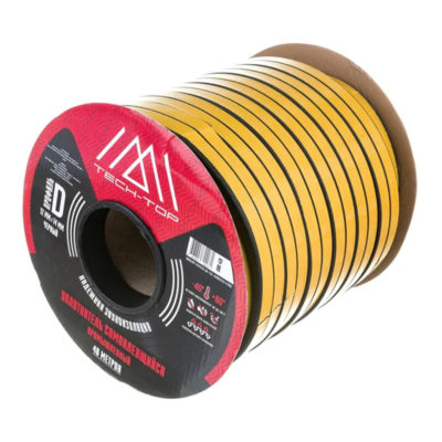 УПЛОТНИТЕЛЬ D 12 Х 14 ММ ЧЕРНЫЙ БУХТА 40 М (ПРОМЫШЛ.) "TECH-TOP"