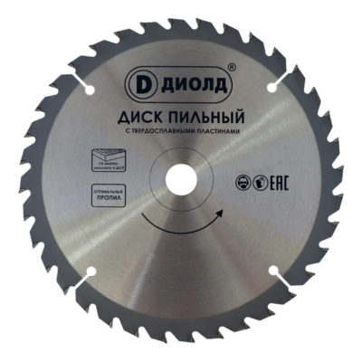 Диск пильный по дереву 185*36Т*20мм ДИОЛД