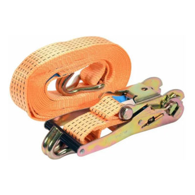 Ремень для крепления груза с крюками с храповым мех-м 115мм