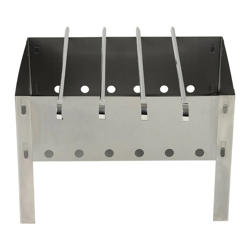 Мангал сборно-разборный 350*250*350мм SEASONS - ДисконтСтрой.рф Мангал сборно-разборный 350*250*350мм SEASONS