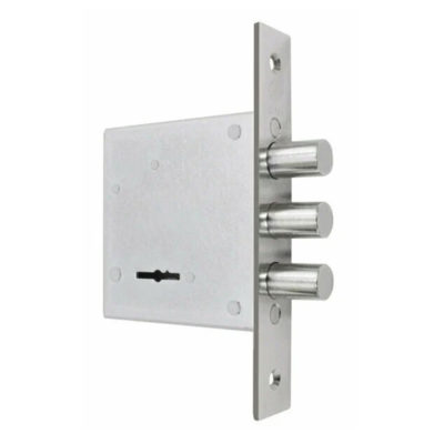 Замок врезной сувальдный ЗВ8-8Д/13 с накл. и отв.планкой