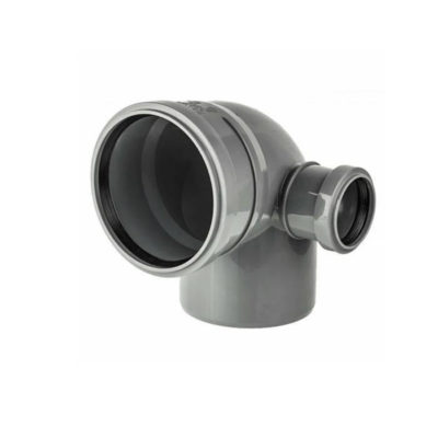 Отвод ПП Д110 45* с выходом Д50 (левый)