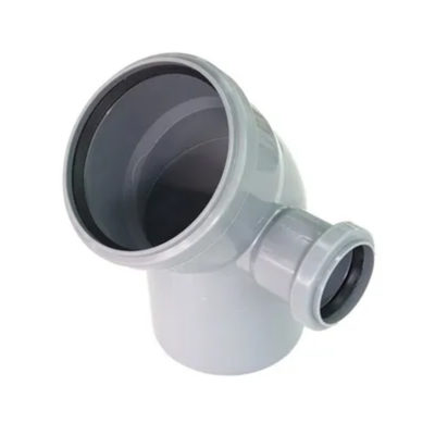 Отвод ПП Д110 45* с выходом Д50 (правый)