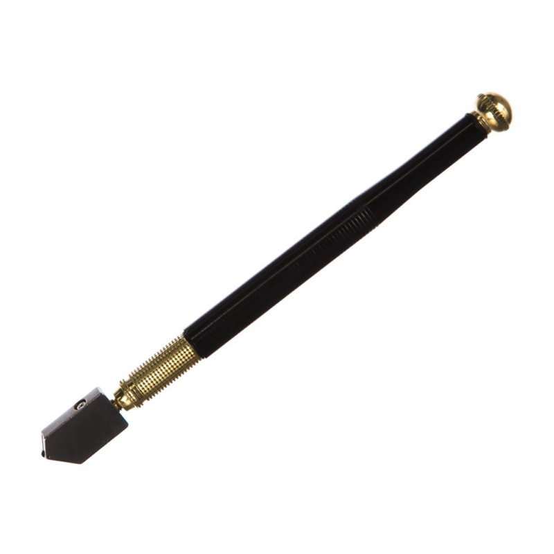 Стеклорез 1-ролик масляный сметал. ручкой - ДисконтСтрой.рф Стеклорез 1-ролик масляный сметал. ручкой