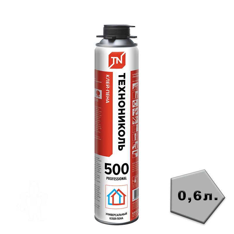 Клей-пена ПРОФИ 500 Универс. Технониколь Master, 600 мл