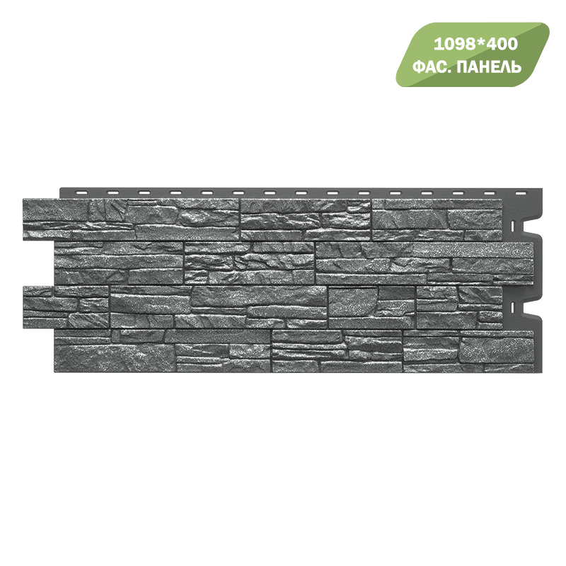 Docke Панель фасадная STEIN Антрацит (1098*400 мм)