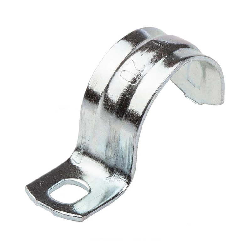 Скоба металлическая однолапковая СМО d 38-40мм