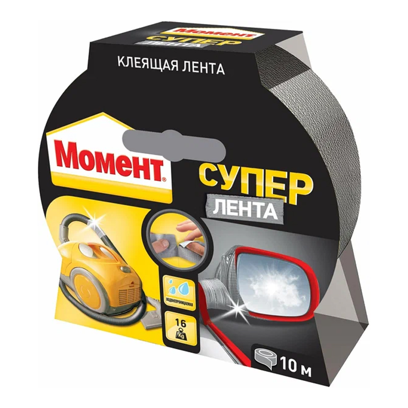 Клеящая лента Момент Супер лента, 10 м