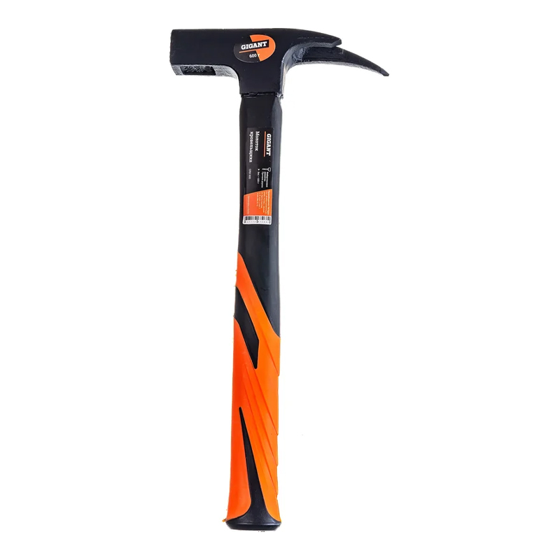 Молоток кровельщика 600г фиберглас. ручка