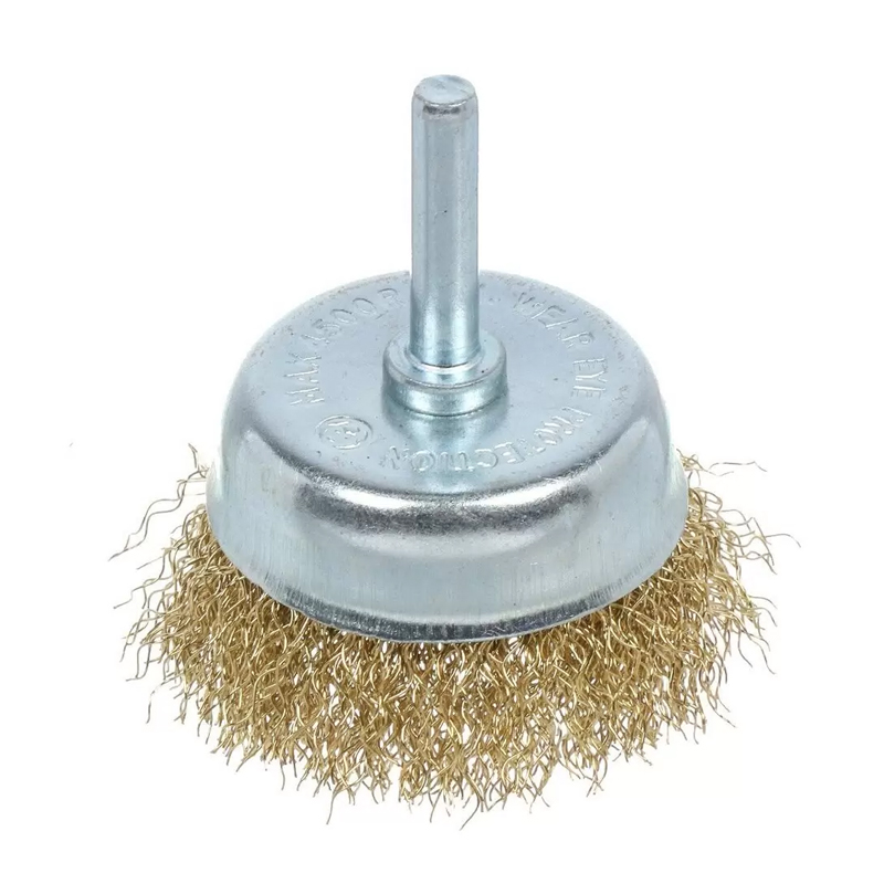 Щетка д/дрели "чашка" 50 мм пластик Y2110