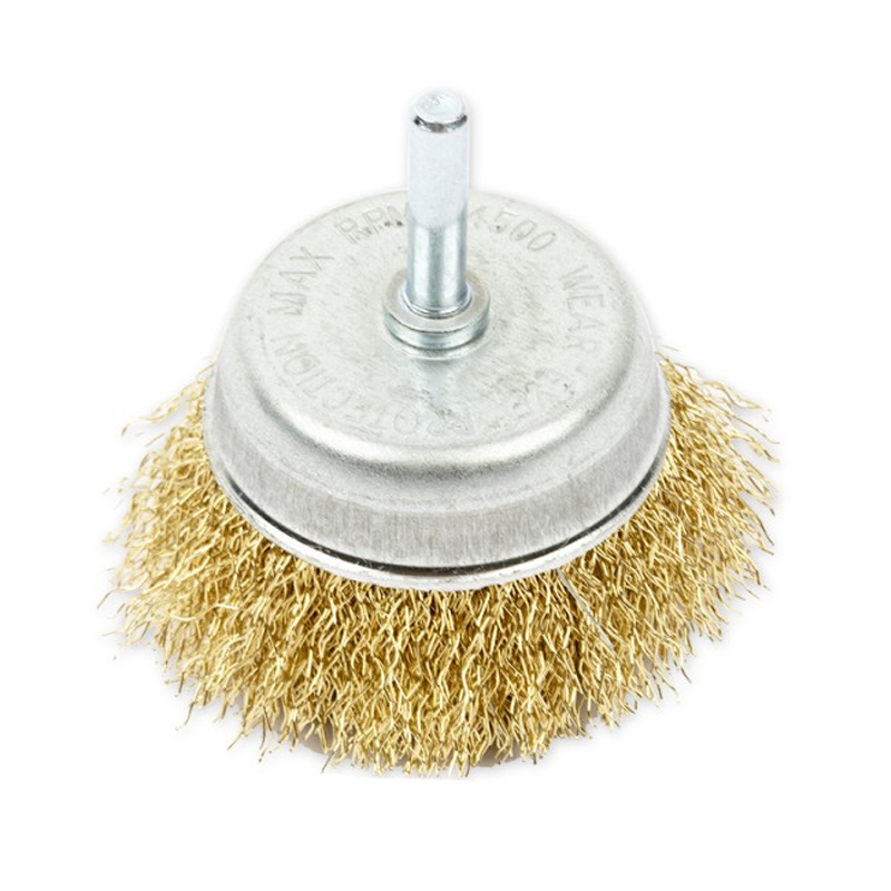 Щетка д/дрели "чашка" 65 мм пластик Y2111