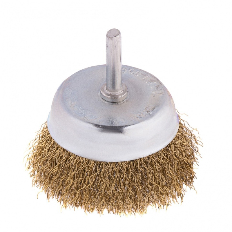 Щетка д/дрели "чашка" 75 мм пластик Y2112