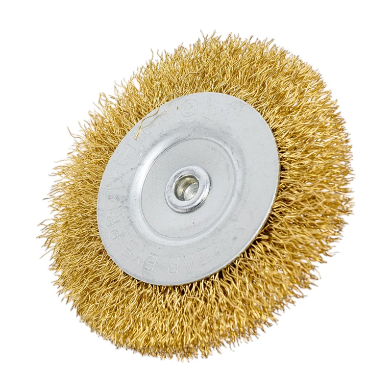 Щетка д/дрели "плоская" 75 мм пластик Y2116