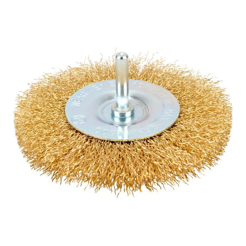 Щетка д/дрели "плоская" 100 мм пластик Y2117