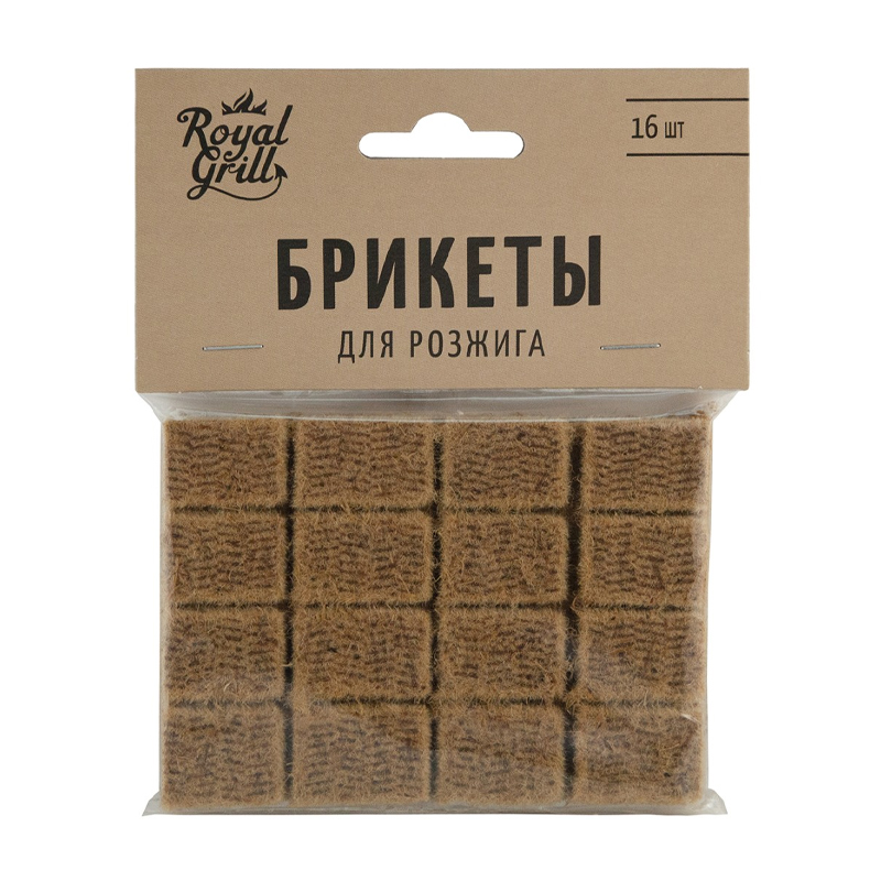 Брикеты для розжига 16 кубиков