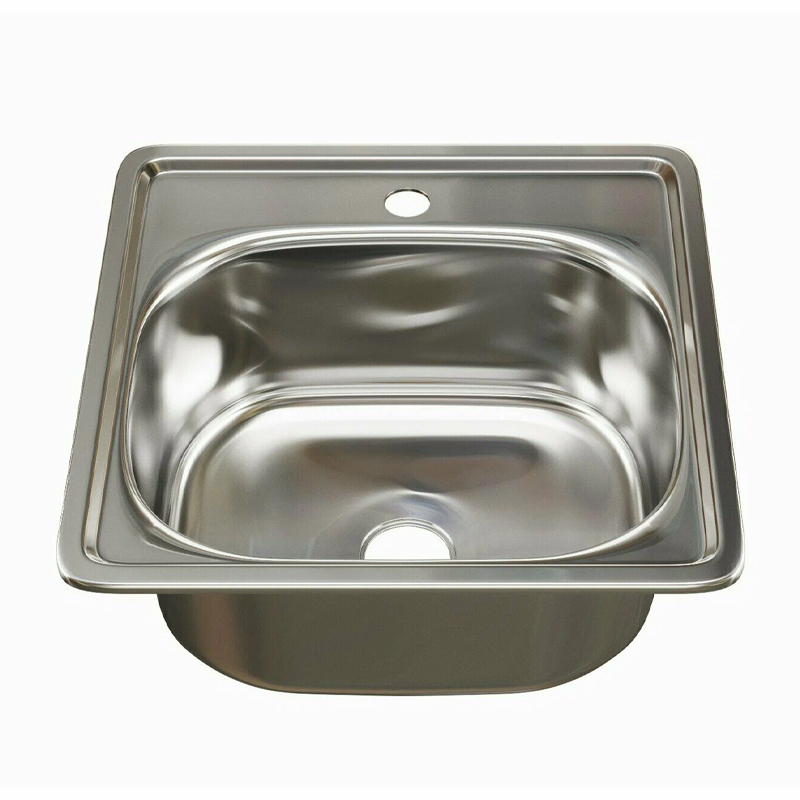 Мойка врезная 38*38 с сифоном