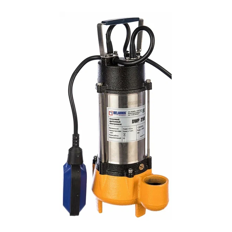 БЕЛАМОС DWP 250 Насос 10м/6куб, каб. 10м