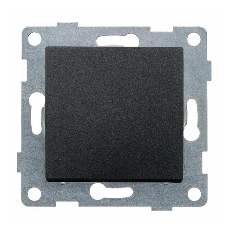 Механизм выключателя 1СП 10 A графит Ugra GUSI