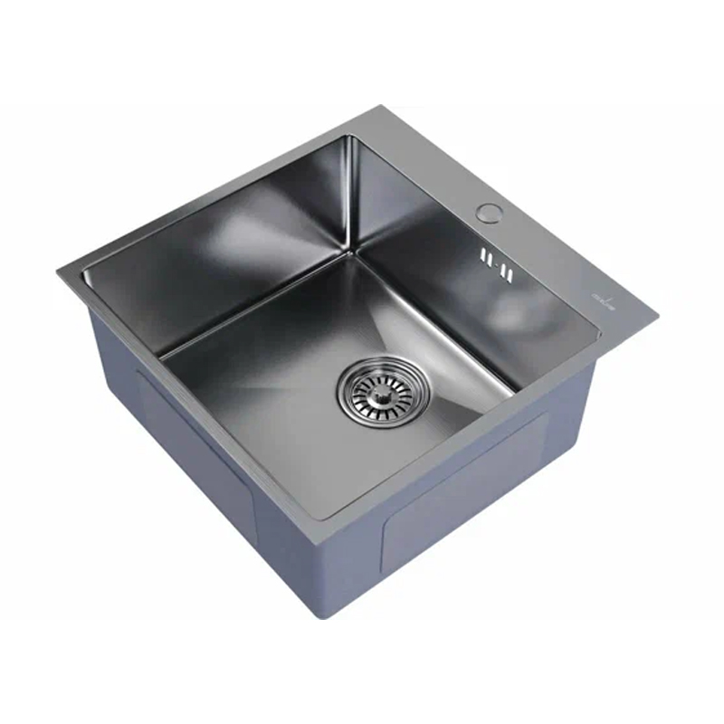 Мойка кухонная нерж.сталь, сатин Д-50мм, вып. 3 1/2"