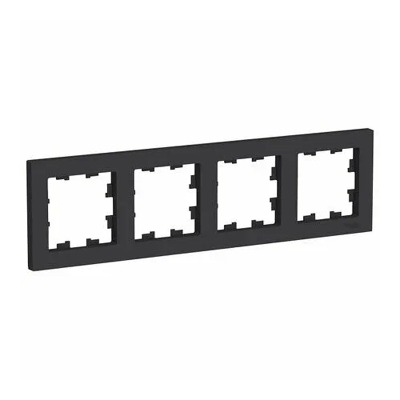 Рамка 4-пост. ATLASDESIGN Карбон