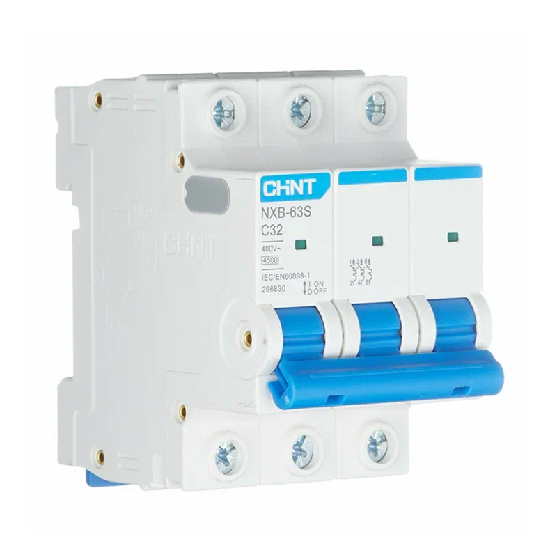 Автомат 3п С 63 А 4,5 кА NXB-63S(R) CHINT