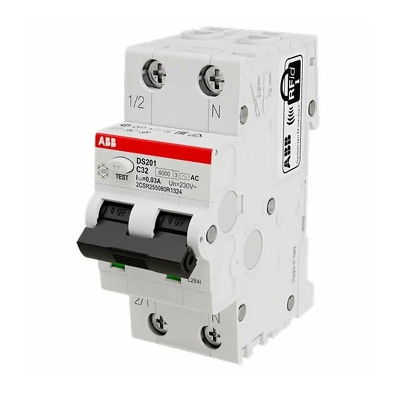 АВДТ 2Р (1Р+N) C32A 30mA SE