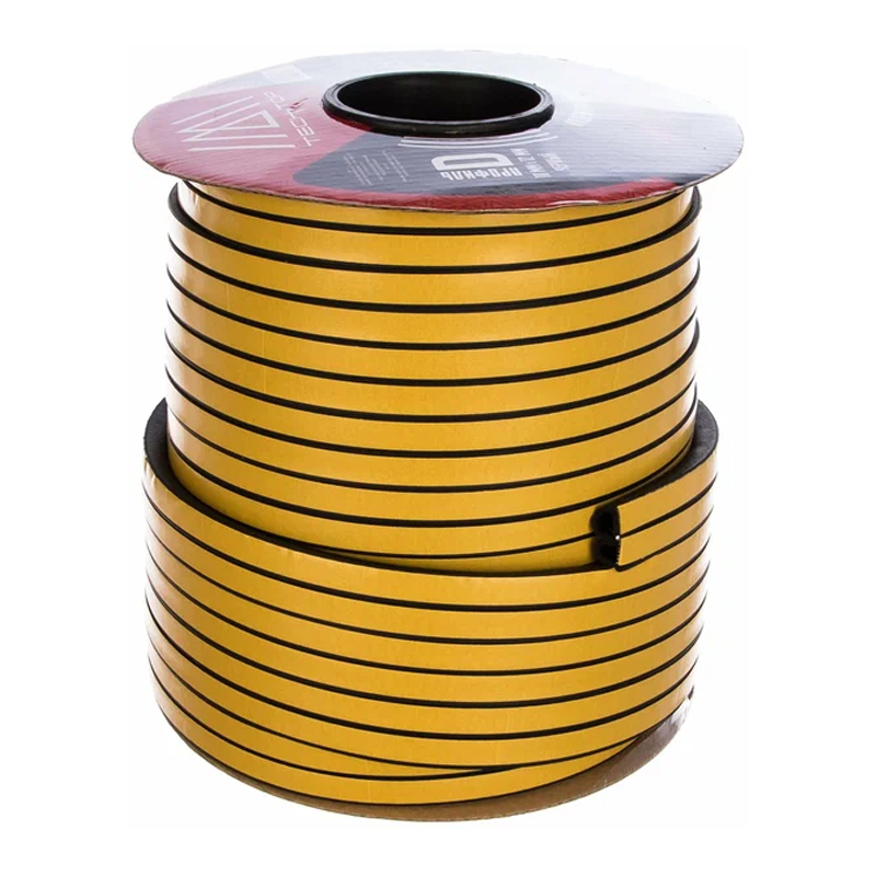 УПЛОТНИТЕЛЬ D 10 Х 12 ММ ЧЕРНЫЙ БУХТА 50 М (ПРОМЫШЛ.) "TECH-TOP"