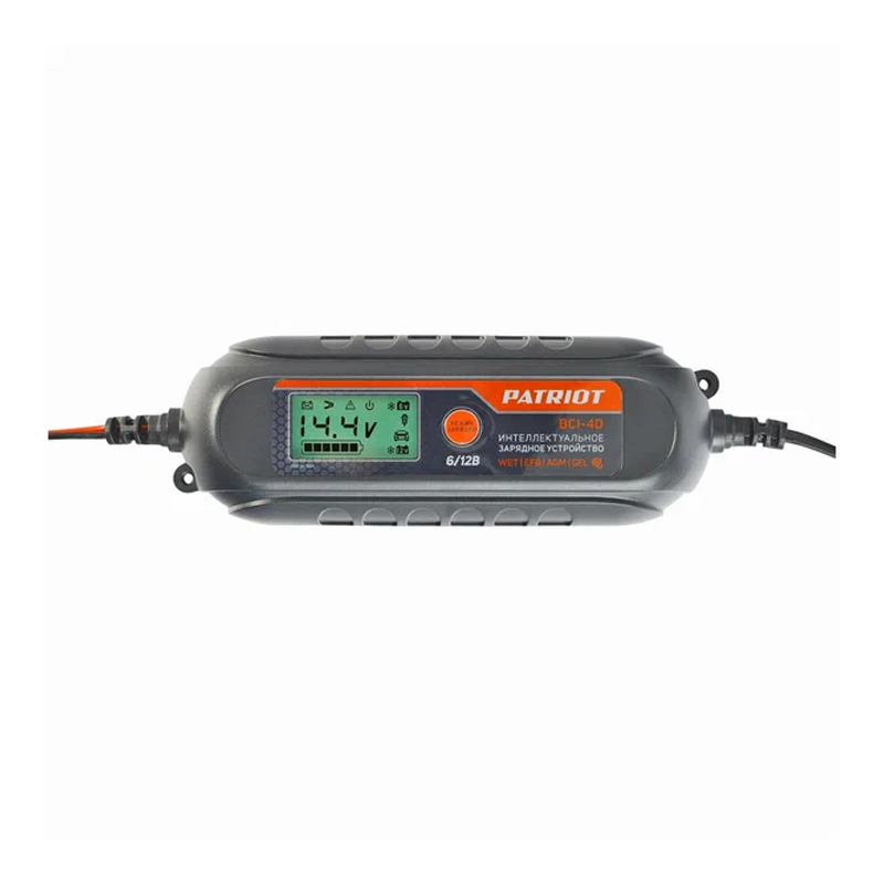 BCI-4D Зарядное устройство Patriot, 6/12 В, 1,2-120 Ач