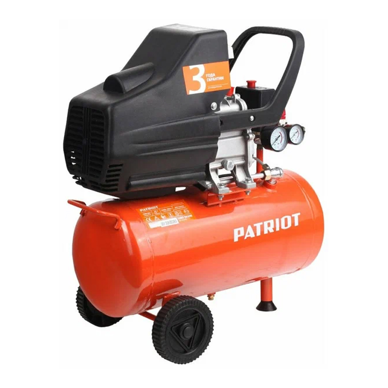 Компрессор поршневой масляный Patriot EURO 24-240, 1500 Вт