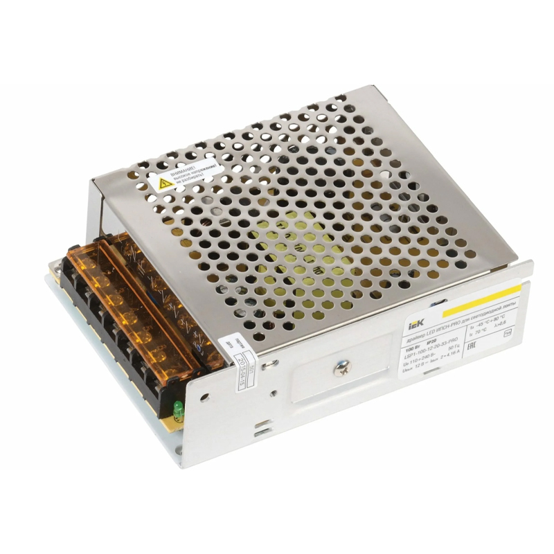 Драйвер к светодиодной ленте IP20 12В 100Вт