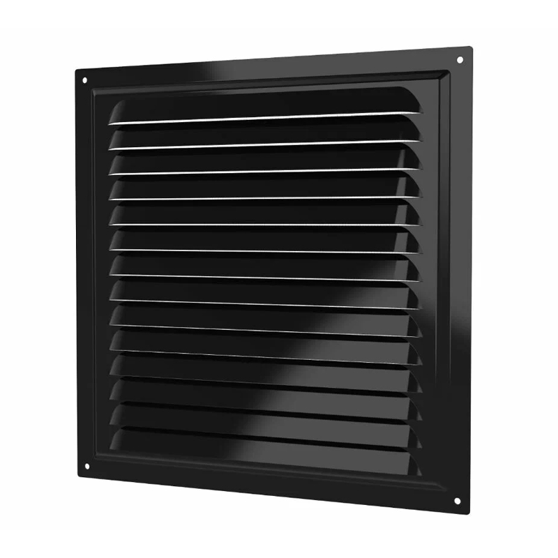 Разъемная вентил. решетка Era 3030МЭ Черная, стальная