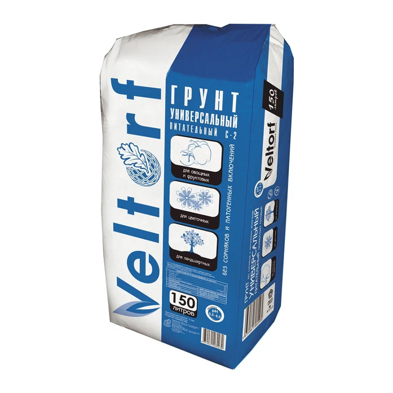 ГРУНТ УНИВЕРСАЛЬНЫЙ ПИТАТЕЛЬНЫЙ 150Л VELTORF
