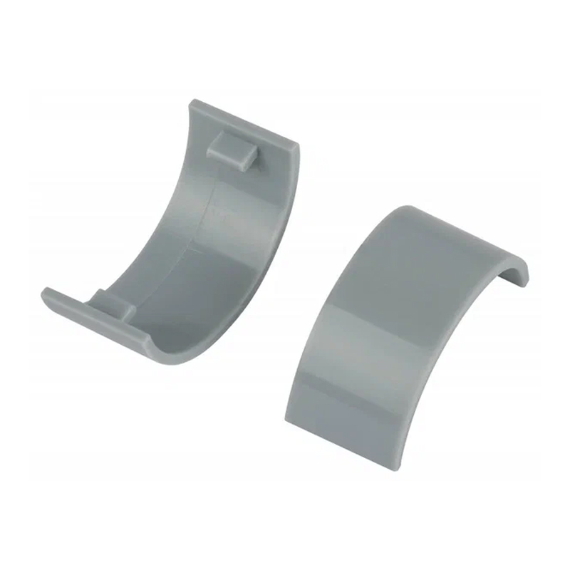 Соединитель на стык д/кабель-канала ЭРА полукруглого серый 20*12мм