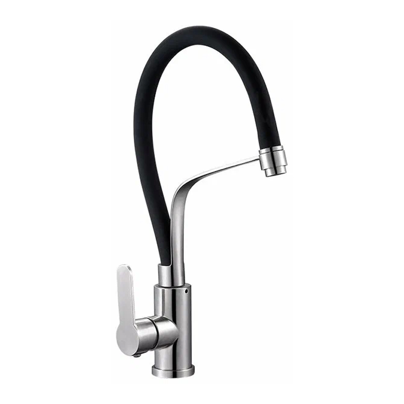 SAP4-D097 Смеситель д/кухни с гибким гусаком
